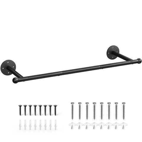 OROPY matte-black finish adds industrial style to any room.