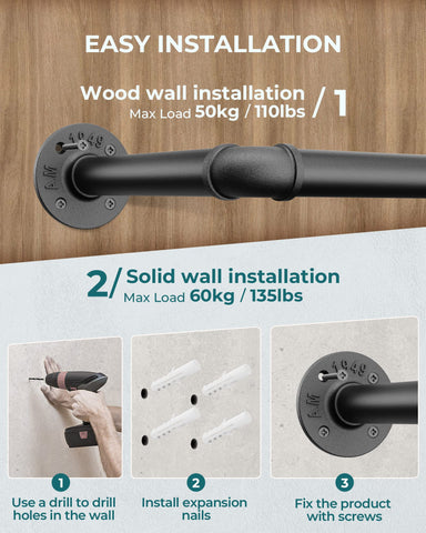 OROPY heavy-duty iron construction resists bending under load for garment support