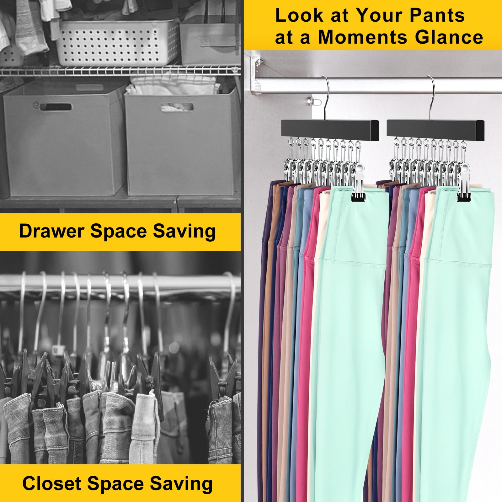 ORROENS space-saving closet solution helps fit more essentials in smaller rooms.