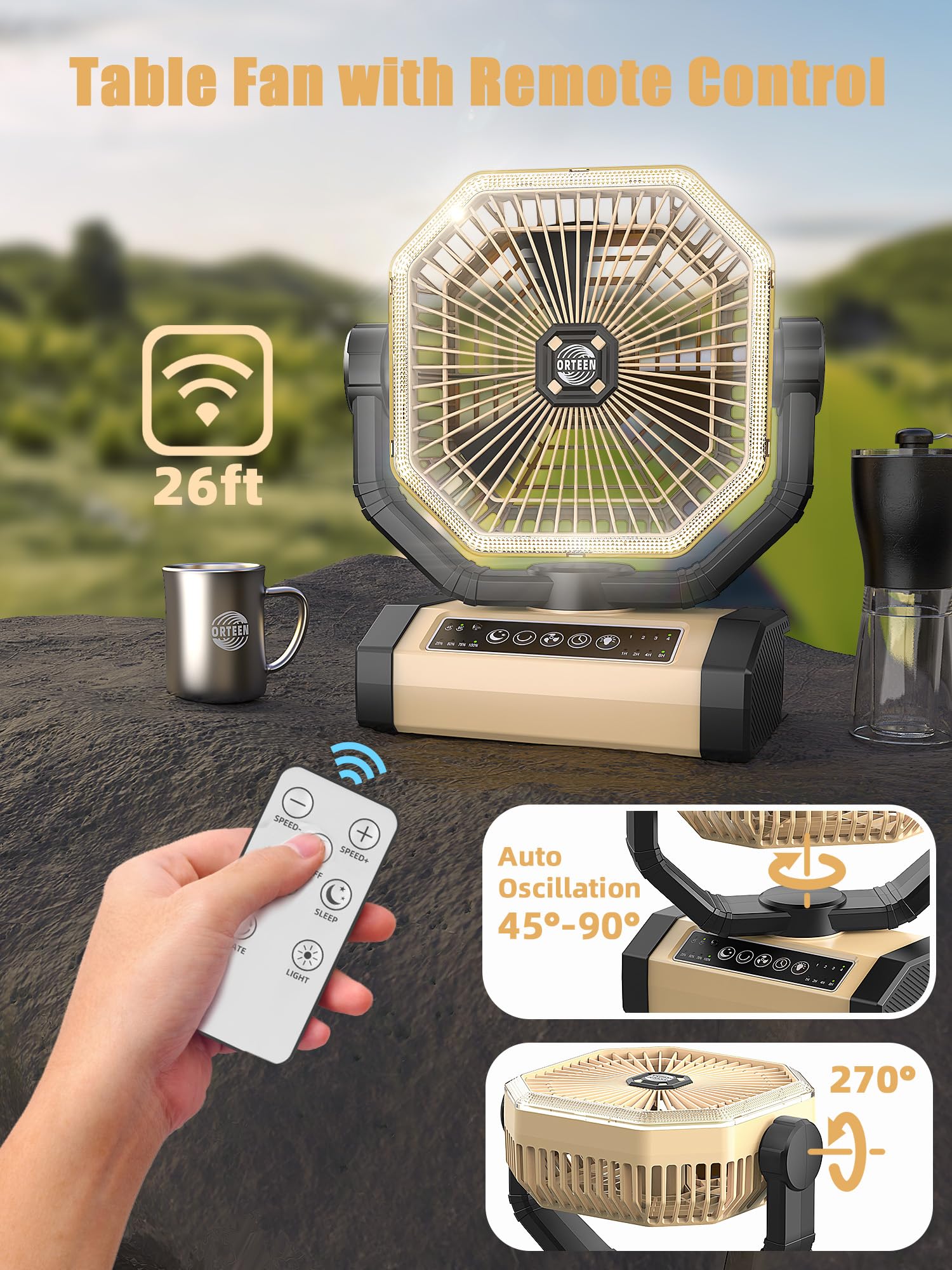 Orteen remote-control lets you adjust airflow from a distance
