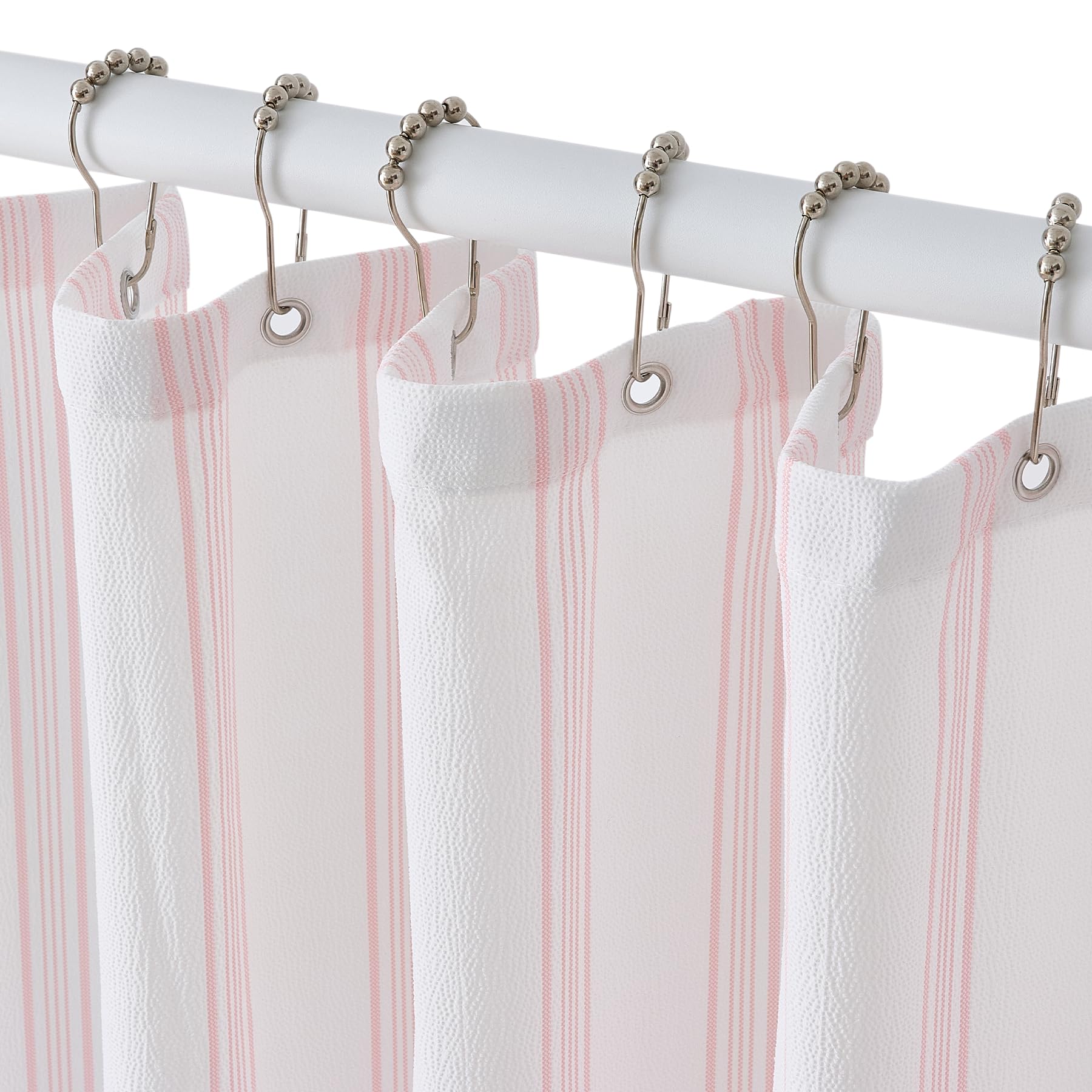 ORTIGIA 12 metal hooks glide quietly for smooth curtain movement