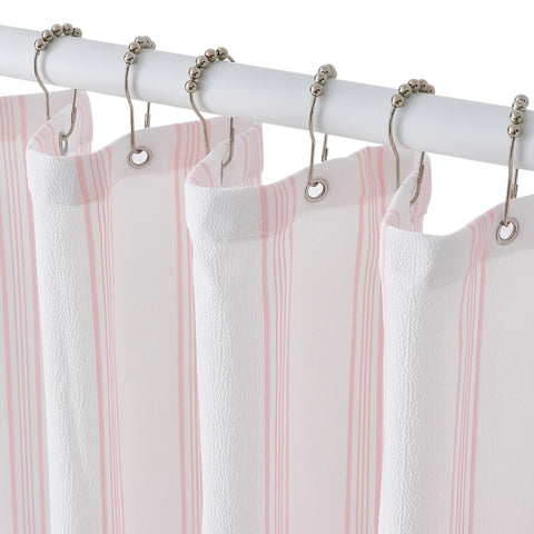 ORTIGIA 12 metal hooks glide quietly for smooth curtain movement