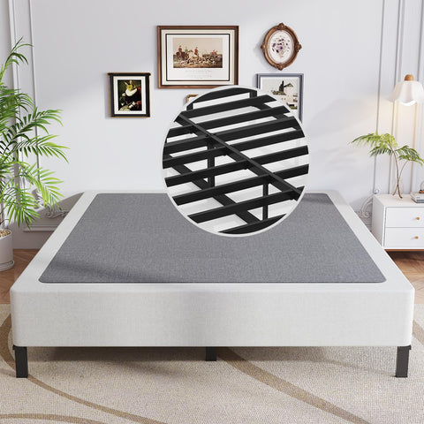 OSASET Queen Box Spring with a 9-inch profile for elevated comfort and solid support.