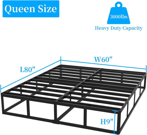 OSASET 3000-lb capacity supports heavy use and shared sleeping.