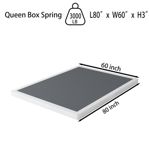 OSASET strong metal frame provides stable mattress foundation for lasting support