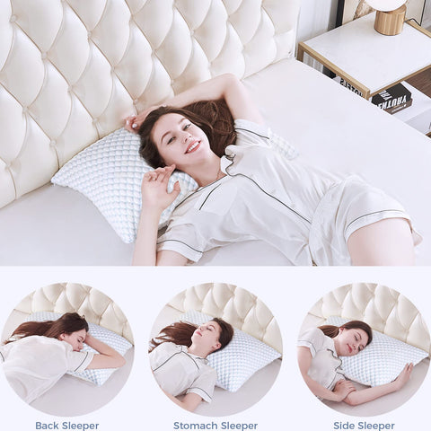 OSBED 20x26 pillow fits compact spaces like dorms and RVs