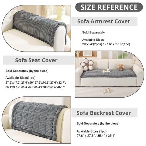OstepDecor soft couch protector preserves leather sofa appearance.