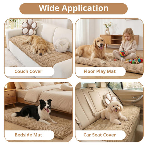 OstepDecor washable couch cover offers stain resistance after spills