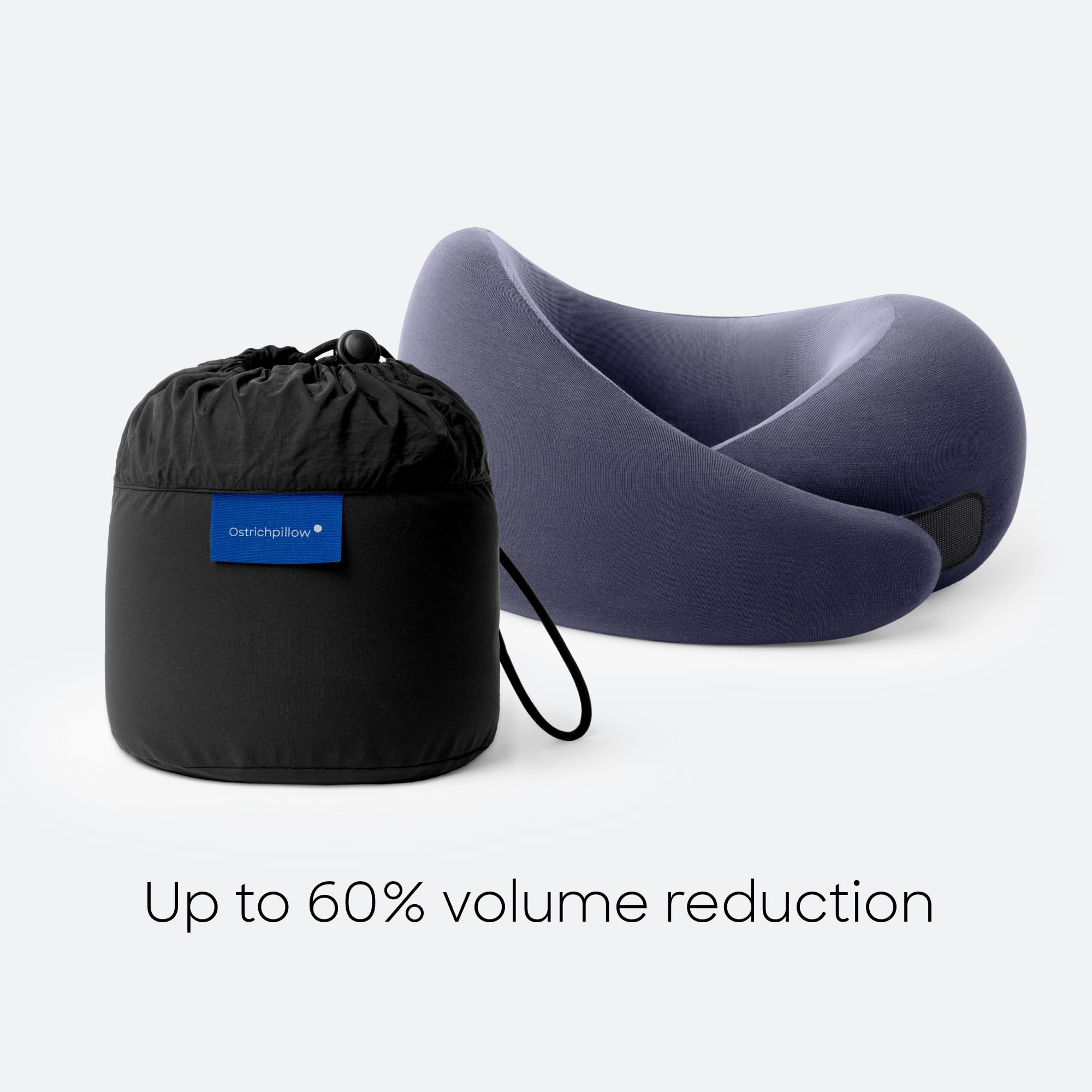 OSTRICH PILLOW Go compact size when compressed for travel
