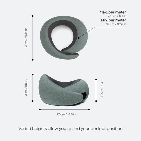 OSTRICH PILLOW Go travel bag included for easy packing.