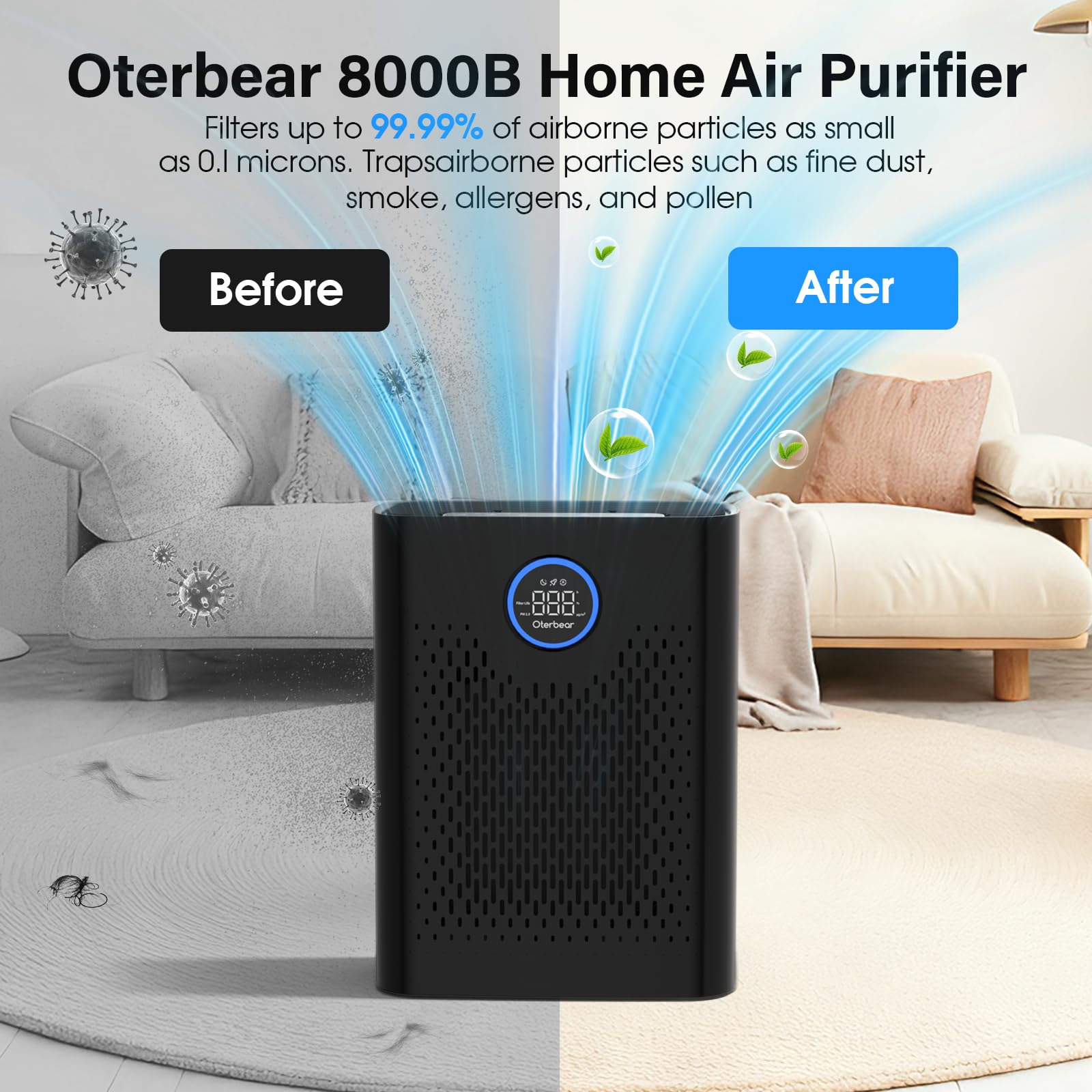 Oterbear 8000B timer settings customize running time