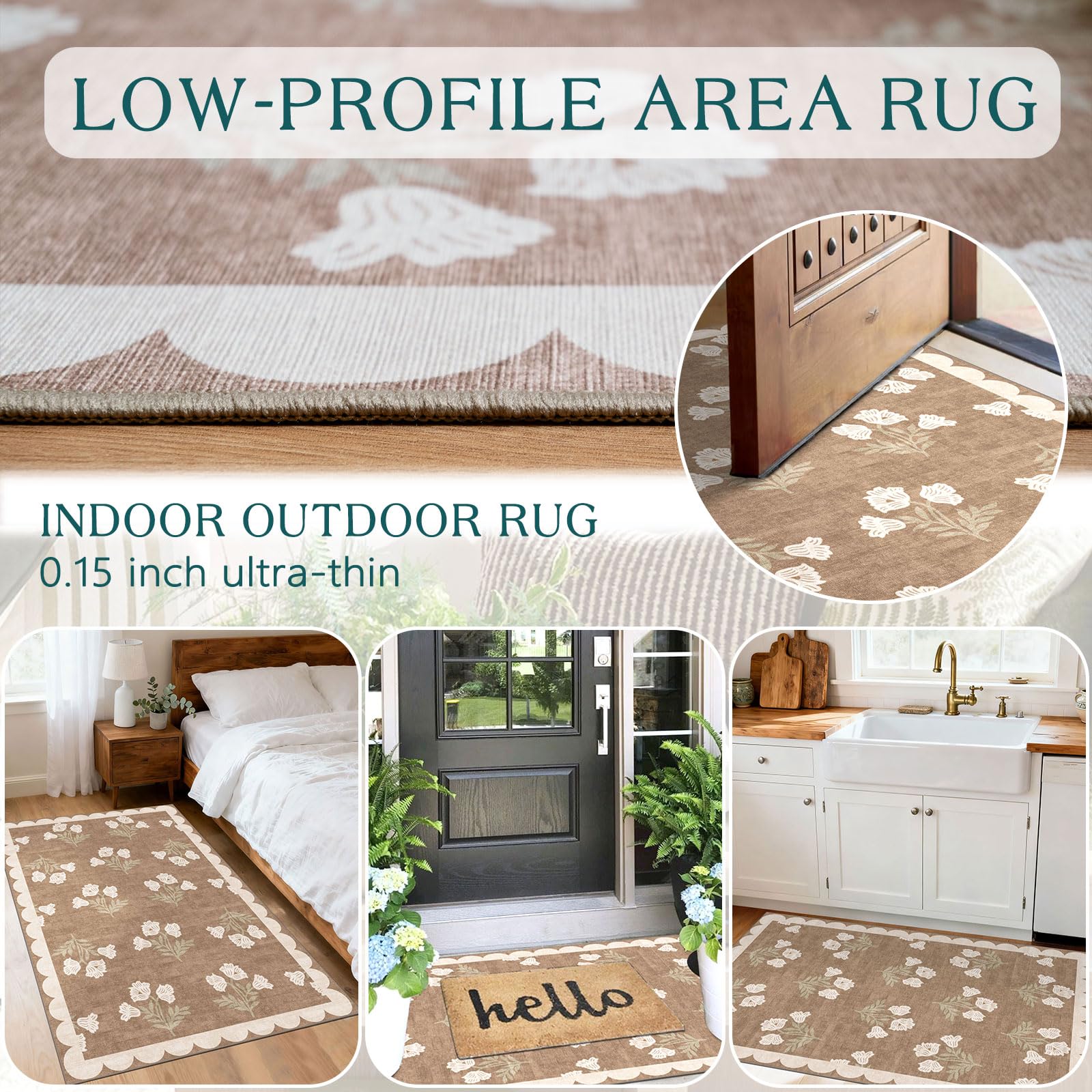 Othilic durable outdoor mat stands up to high traffic with minimal fuss