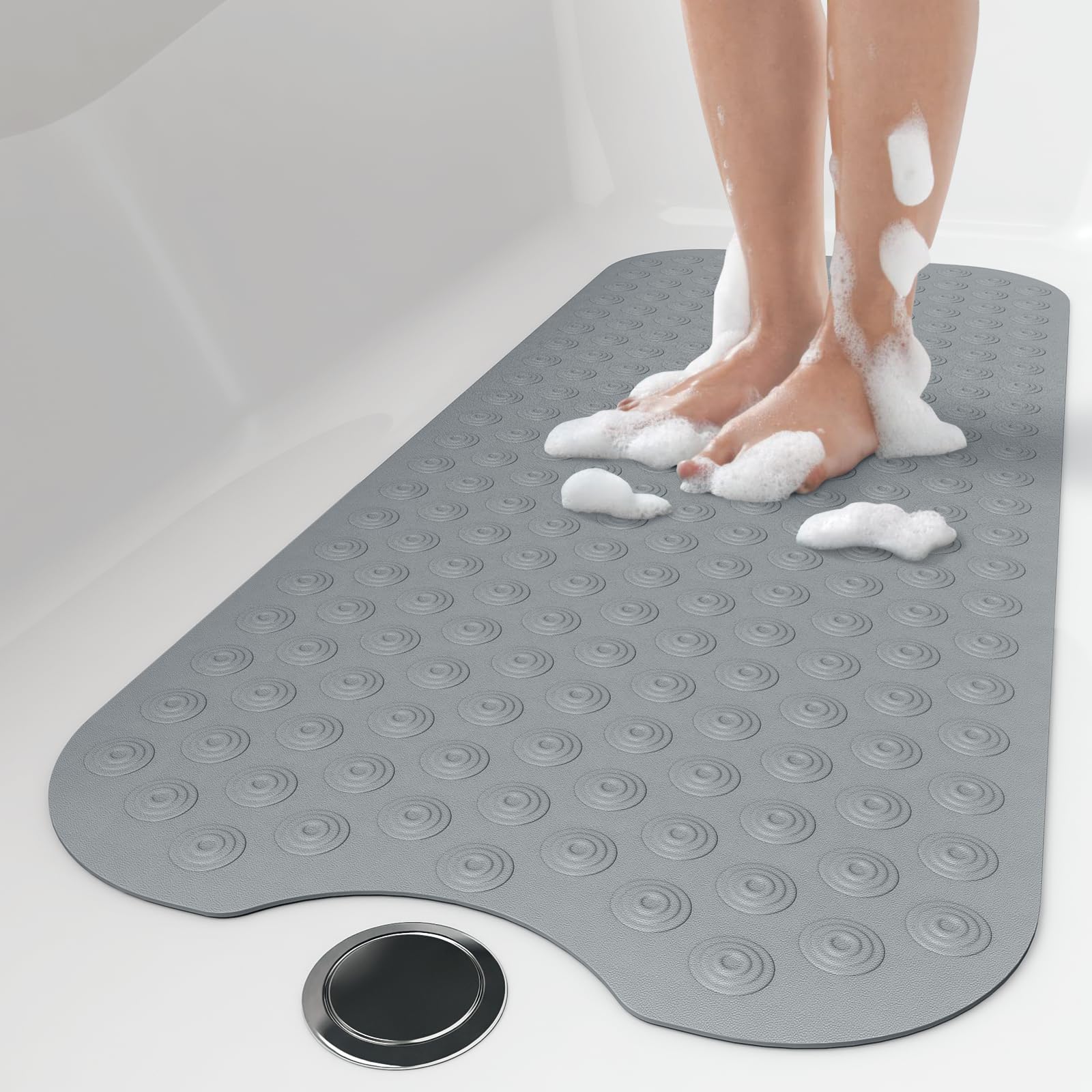 OTHWAY bathtub mat non-slip grip on a smooth tub surface