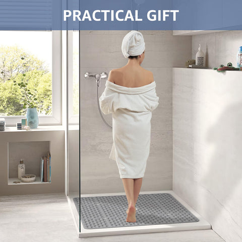 Foldable design of OTHWAY shower mat for compact storage