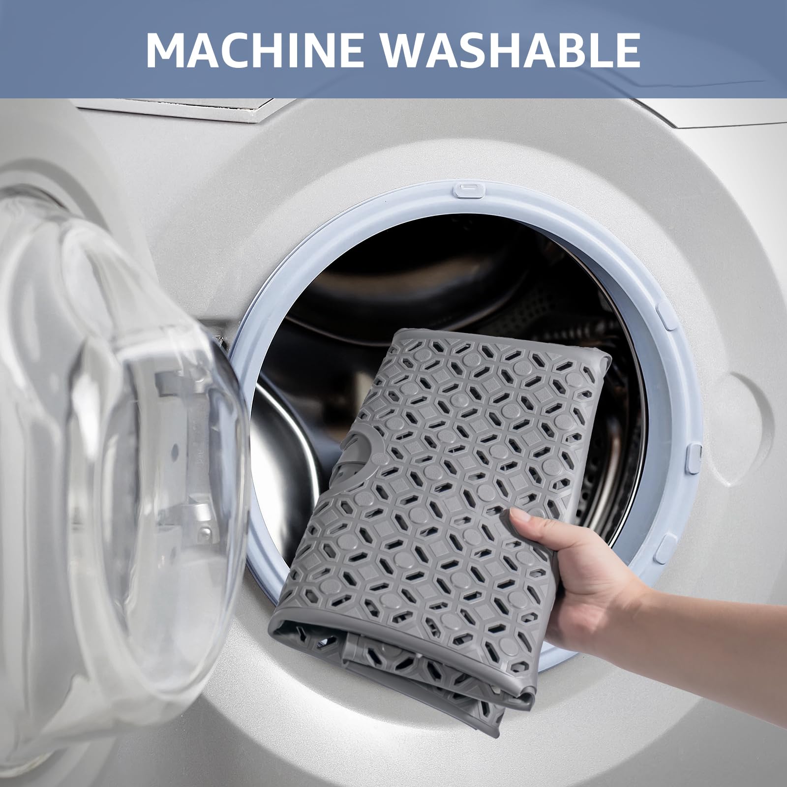 Machine washable OTHWAY shower mat for easy cleaning