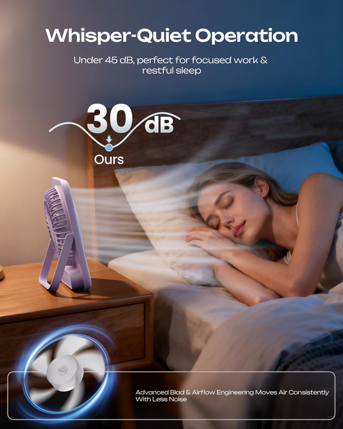 Otlonpe S-F16B 4000mAh battery powers long-lasting cooling.