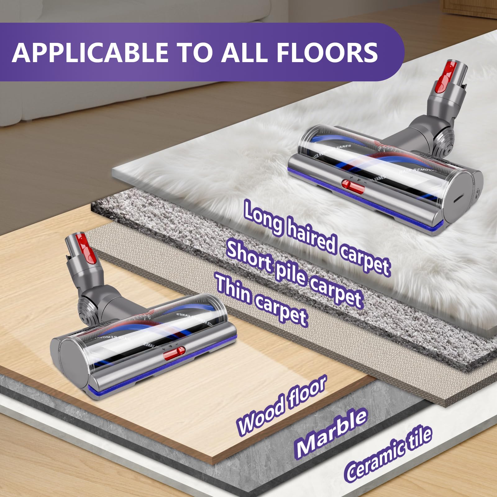 OTTWL adjustable suction head plus-minus adapts to surfaces
