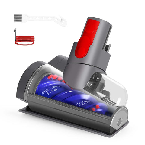 OTTWL mini motorized brush head fits Dyson models for quick pet hair removal.