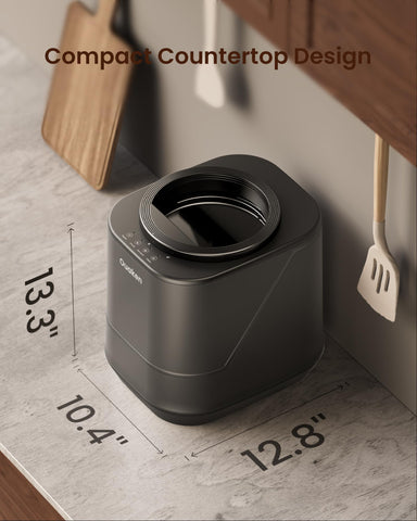 Ouaken compact design fits small kitchens without sacrificing capacity.