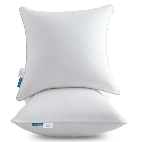Oubonun 18x18 pillow insert in packaging ready to ship