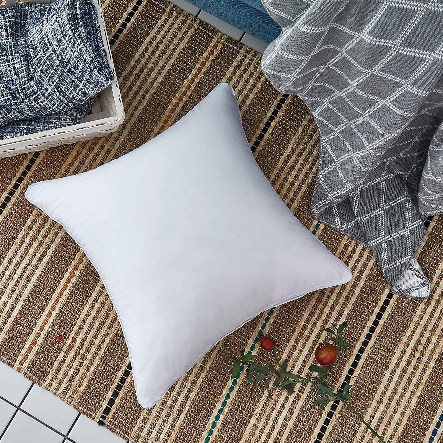 Oubonun breathable cotton cover close-up highlighting soft texture