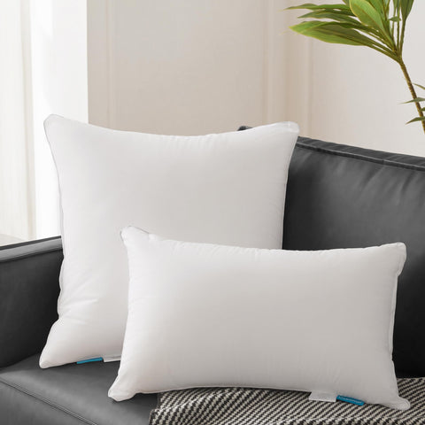Oubonun decorative pillow inserts elevate room decor with crisp edges.