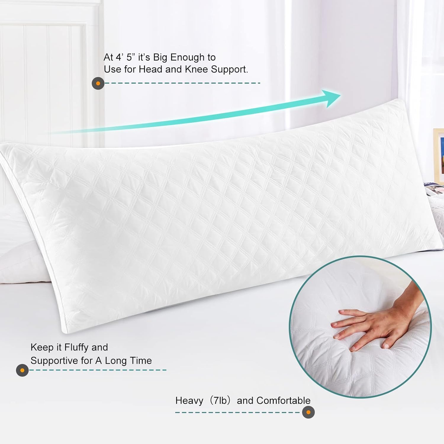 Oubonun premium fill photo conveys fluffiness that stays buoyant night after night