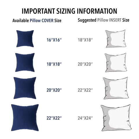 Oubonun 16x16 inserts fit standard covers for quick room refresh.