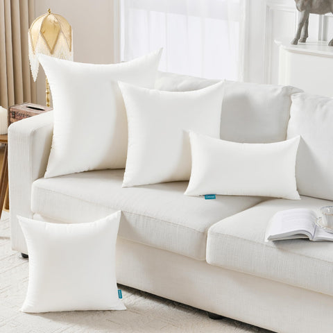 Oubonun lumbar pillow insert adds cozy seating accents for garden or deck.
