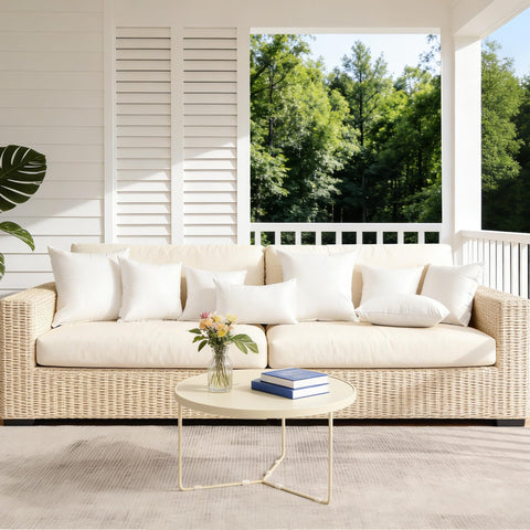 Oubonun pillowcase-friendly insert fits into decorative covers.