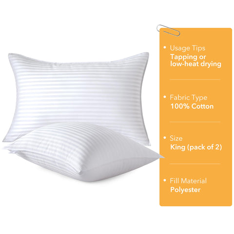 Oubonun pillow breathable design maintains coolness for year-round comfort