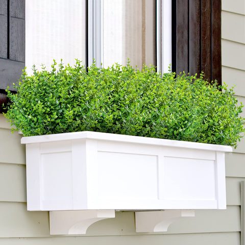 Ouddy Decor boxwood stems versatile for wreaths, baskets, and craft projects