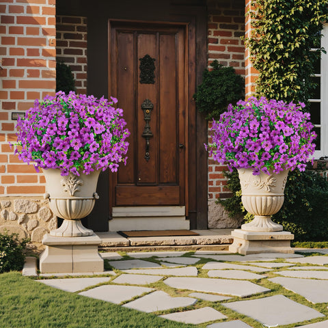 Ouddy Decor fake flowers for indoor or outdoor décor with easy maintenance
