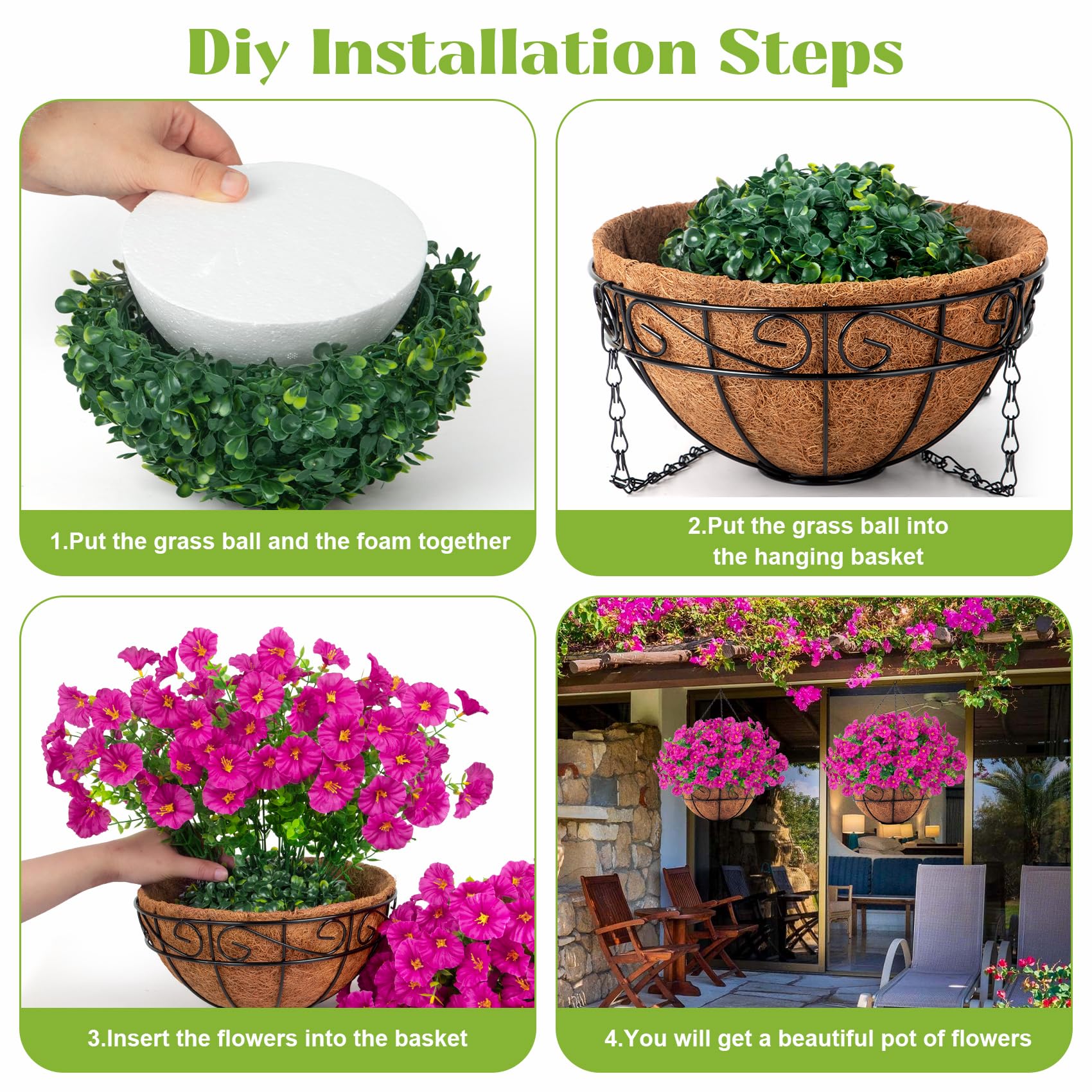 Ouddy Decor maintenance-free decor stays vibrant without upkeep.