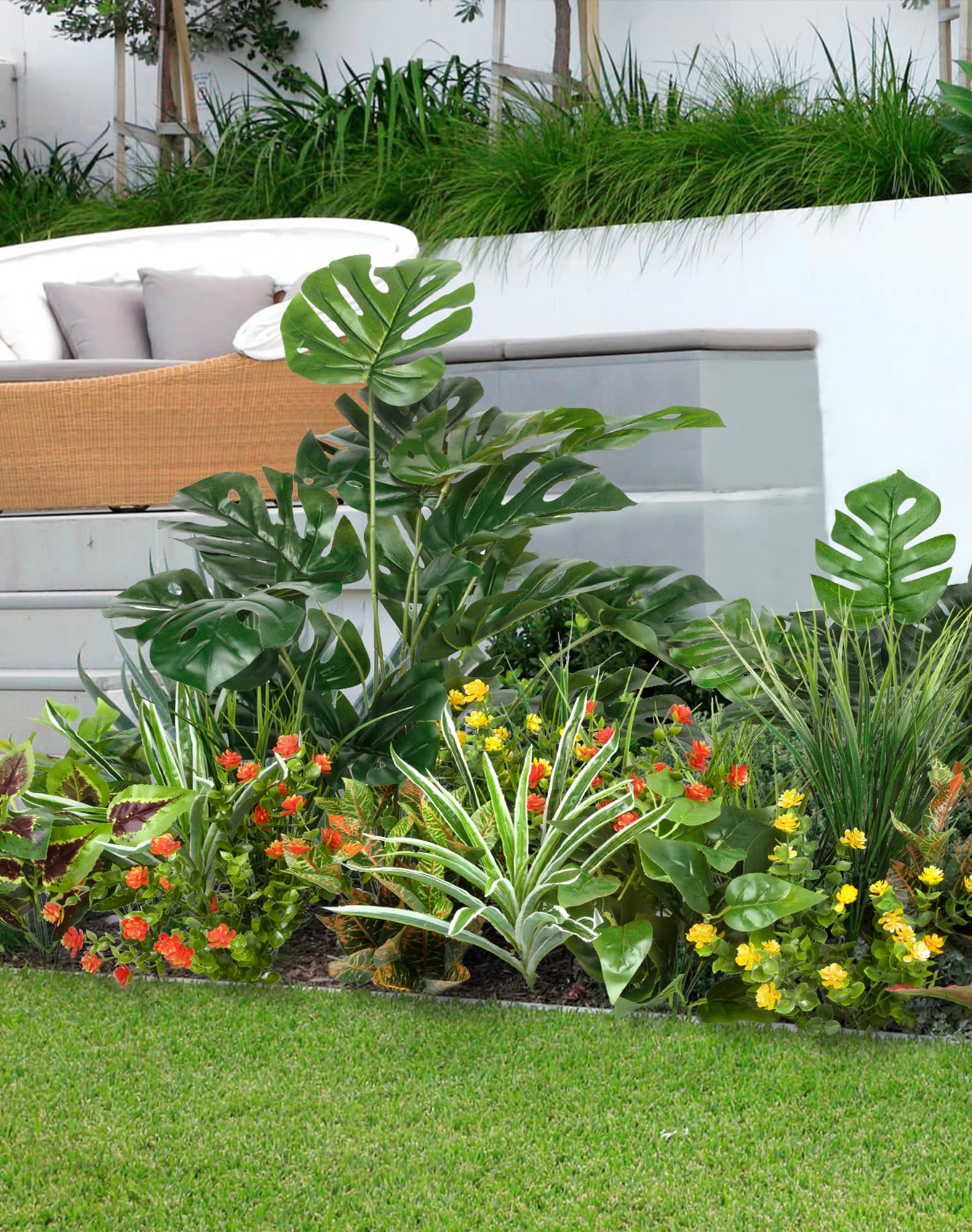 Ouddy Decor realistic textures and colors enhance curb appeal.