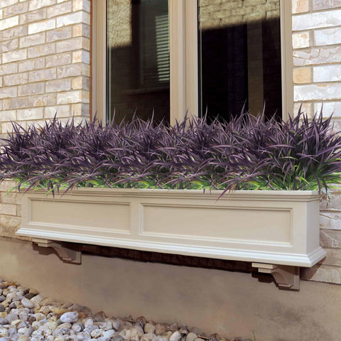 Ouddy Decor window box planting with maintenance-free greenery