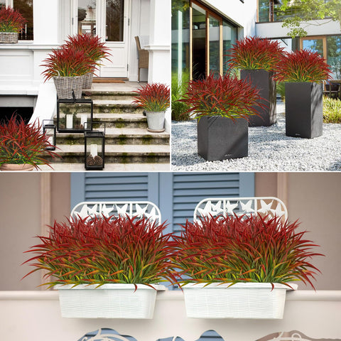Ouddy Decor window box garden decor provides green contrast with minimal effort