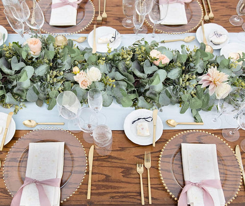 Ouddy Decor lightweight garland suited for destination weddings