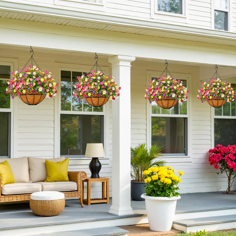 Ouddy Decor sturdy steel hanging chain ensures durable hanging for year-round use.