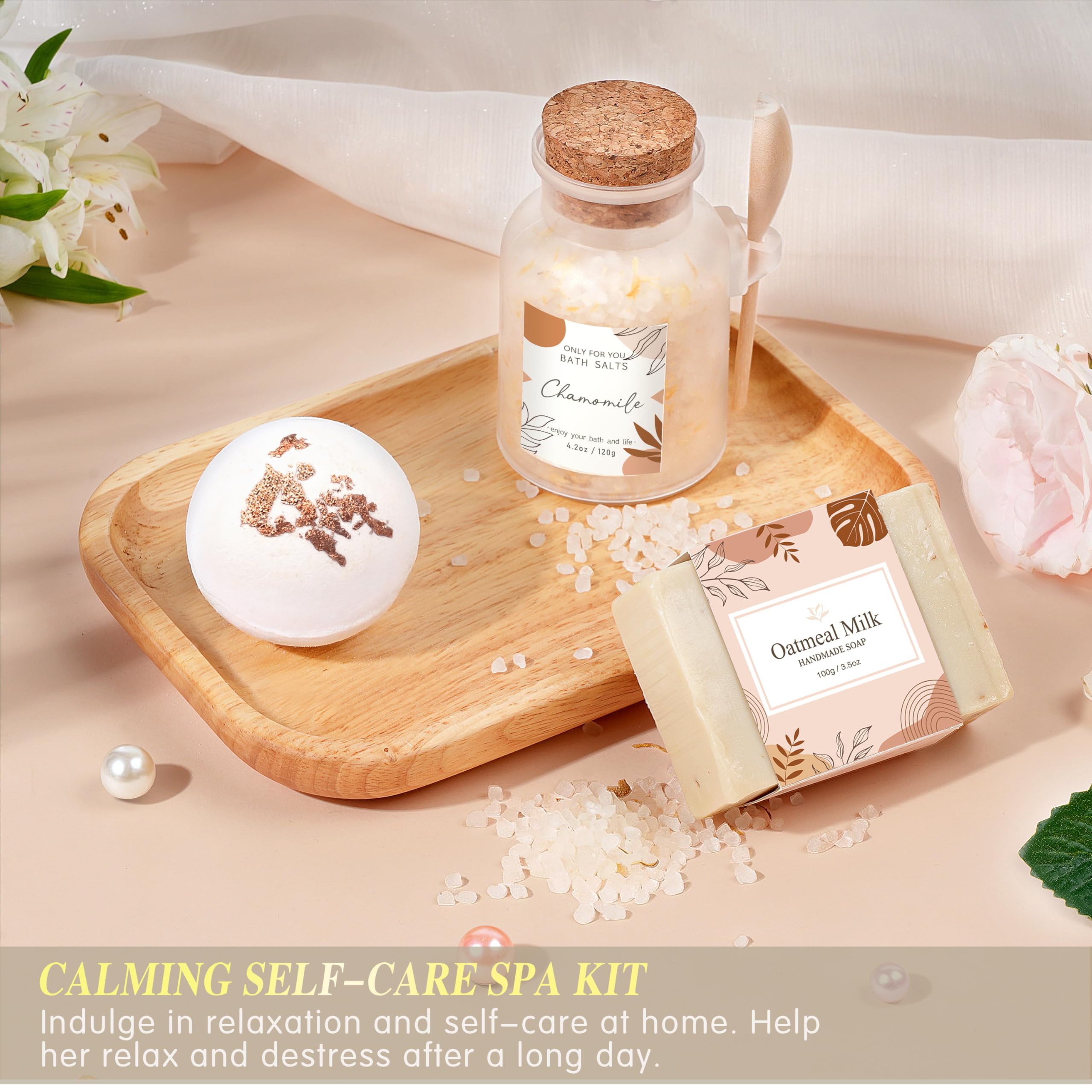Oufrenn bath bomb: fizzing relaxation for a pampering bath.