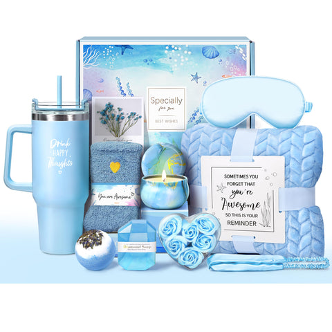 Oufrenn birthday gift women basket highlights premium unboxing for birthdays