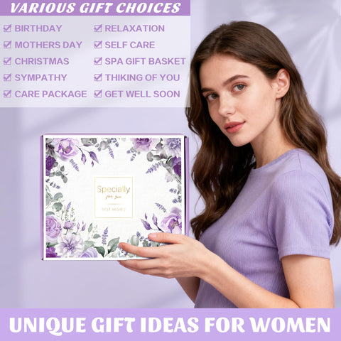 Oufrenn dried flower gift card adds a thoughtful finishing touch to the box