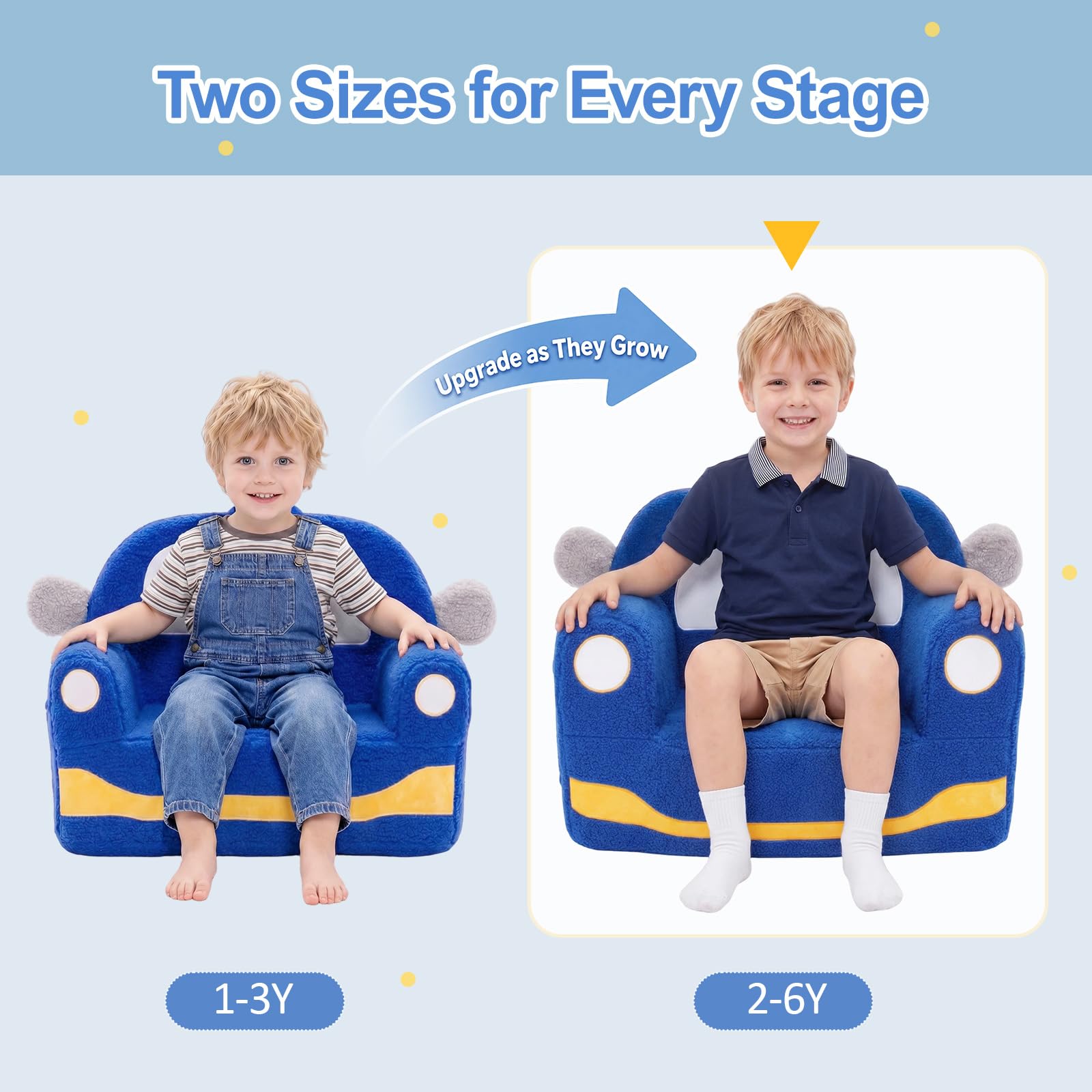 OUOZZZ Kids Chair reading-time corner for cozy stories