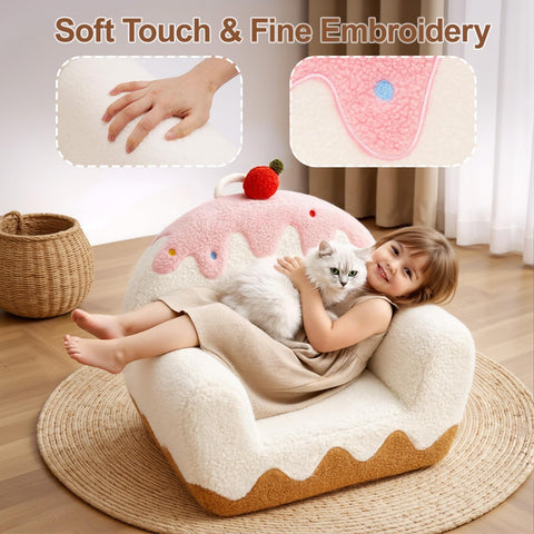 OUOZZZ High-density foam seat, comfortable support during lounging.