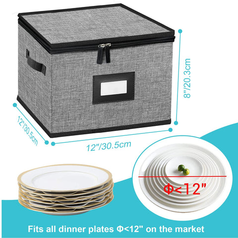 ouruer 24 felt plate dividers keep plates separated and protected