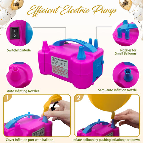 OurWarm electric-balloon-pump speeds inflation with safety features.