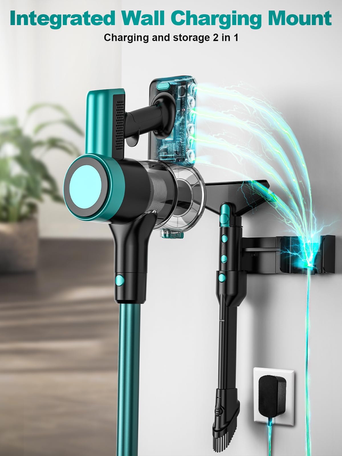 OUYFHK vacuum operates quietly while delivering powerful cleaning across rooms.