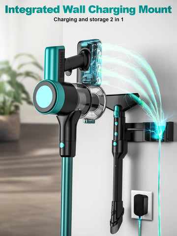 OUYFHK vacuum operates quietly while delivering powerful cleaning across rooms.