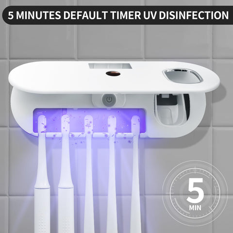 OVAS HOO family setup accommodates electric and children's brushes neatly.