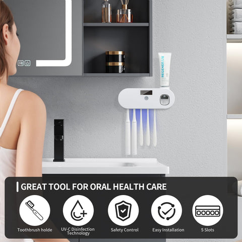 OVAS HOO wall-mounted system keeps counters clear and organized.